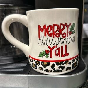 Magnolia Lane Merry Christmas Y’all southern coffee mug holiday gift NEW cup